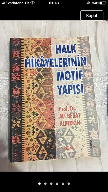 HALK HİKAYELERİNİN MOTİF YAPISI