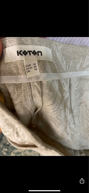 s Beden koton etnik desen etek