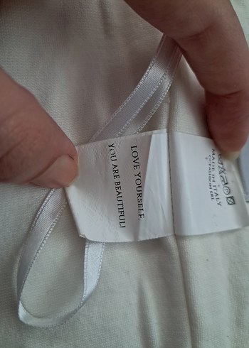 Bej Straplez Midi Büstiyer - Görsel 6