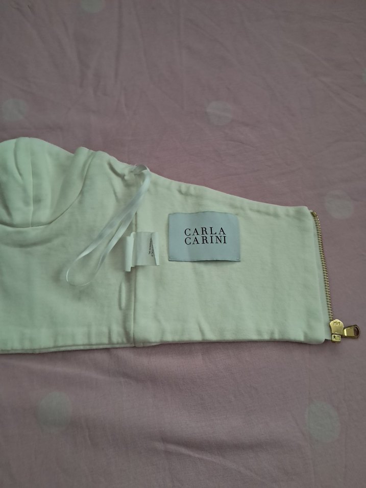 Bej Straplez Midi Büstiyer - Görsel 4