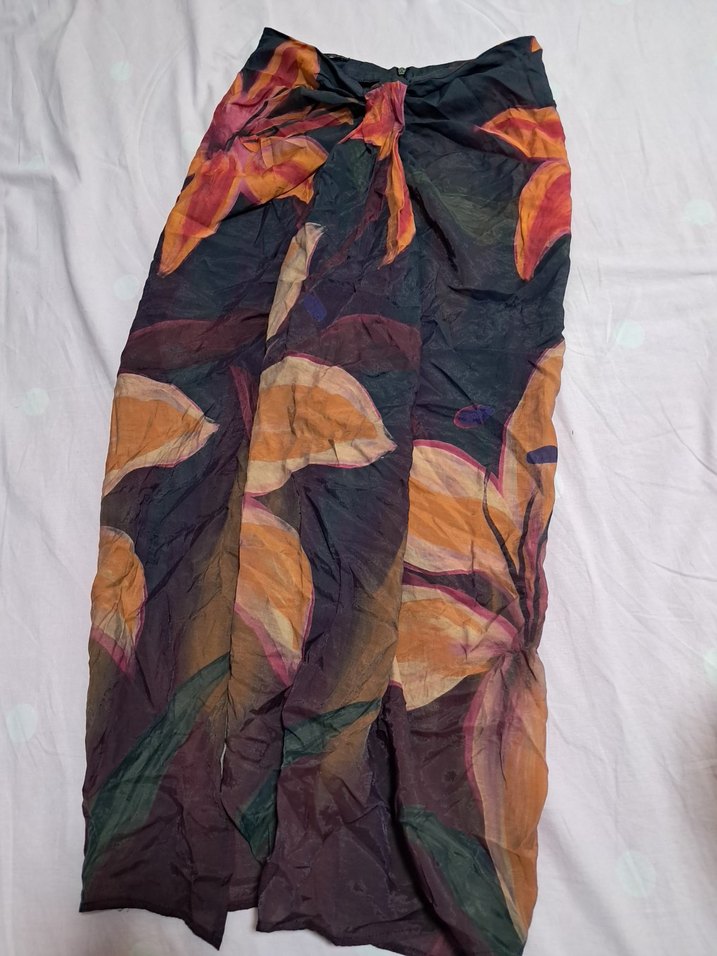 Kadın Bohem Uzun Drapeli Etek - Görsel 5