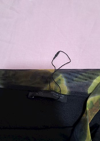 Desenli Mini Elbise - Görsel 6