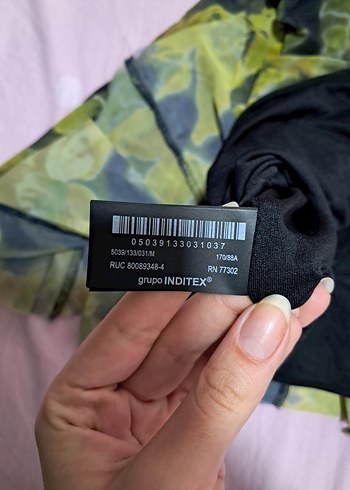 Desenli Mini Elbise - Görsel 10