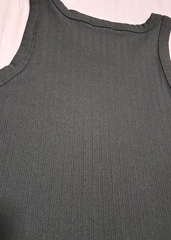 Siyah Kadın Kolsuz Atlet - Görsel 4