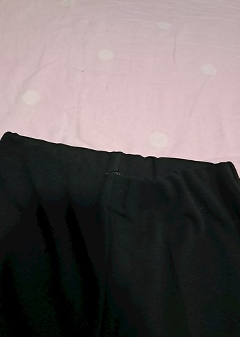 Kadın Siyah Bol Kesim Kumaş Pantolon - Görsel 5