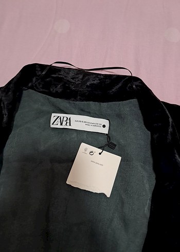 zara kadife kimono - Görsel 5