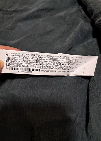 zara kadife kimono - Görsel 6