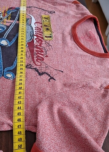 12-13 Yaş Beden pembe Renk M&S tshirt