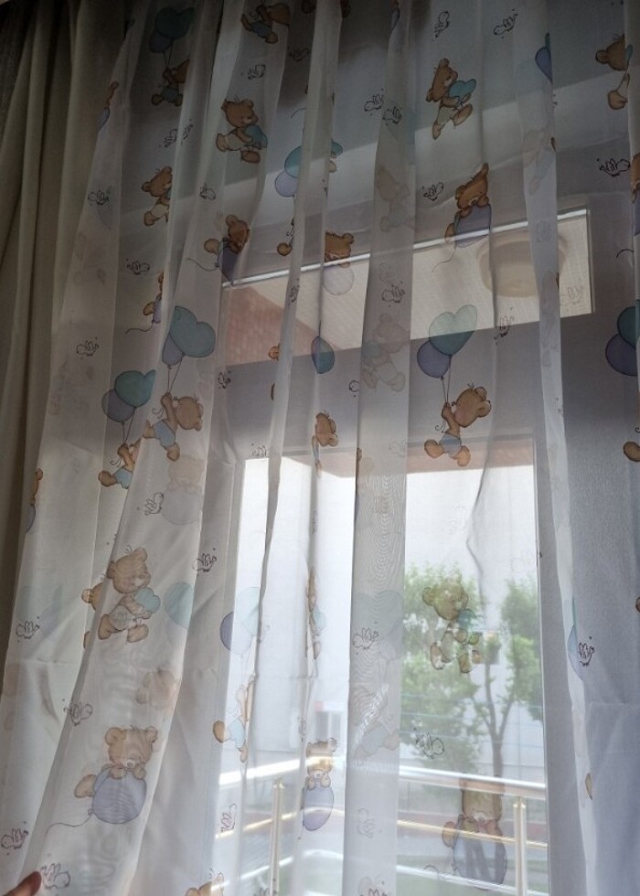 Bebek tül perde - Görsel 4