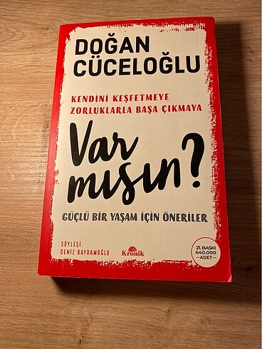 Doğan Cüceloğlu Var Mısın? Kitabı