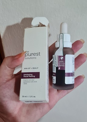 The Purest Solutions AHA10+BHA2 Peeling Serum - Görsel 5
