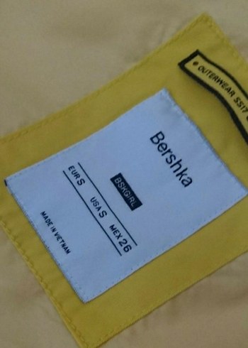 Sarı Kapüşonlu Fermuarlı Kadın Ceket - Görsel 5