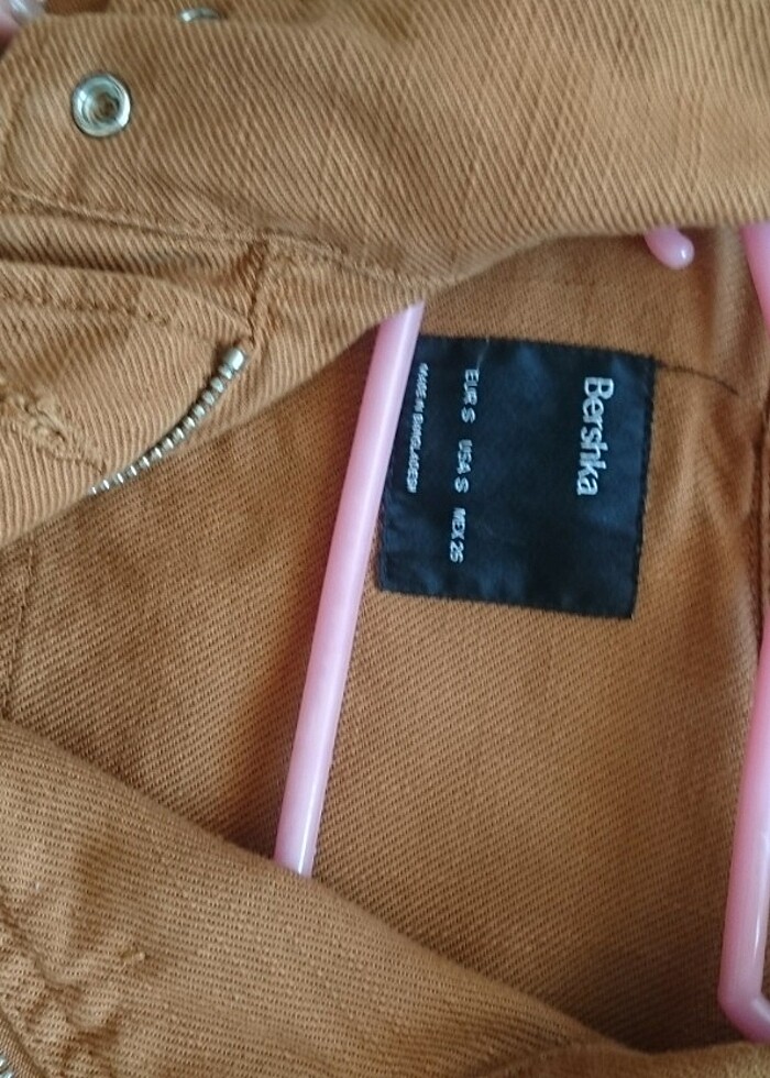 Bershka taba rengi ceket - Görsel 3