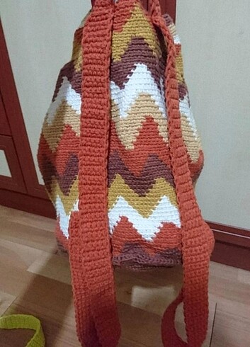 Wayyu örgü çanta - Görsel 2