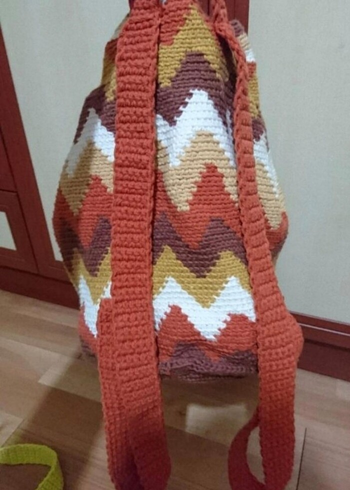 Wayyu örgü çanta - Görsel 2