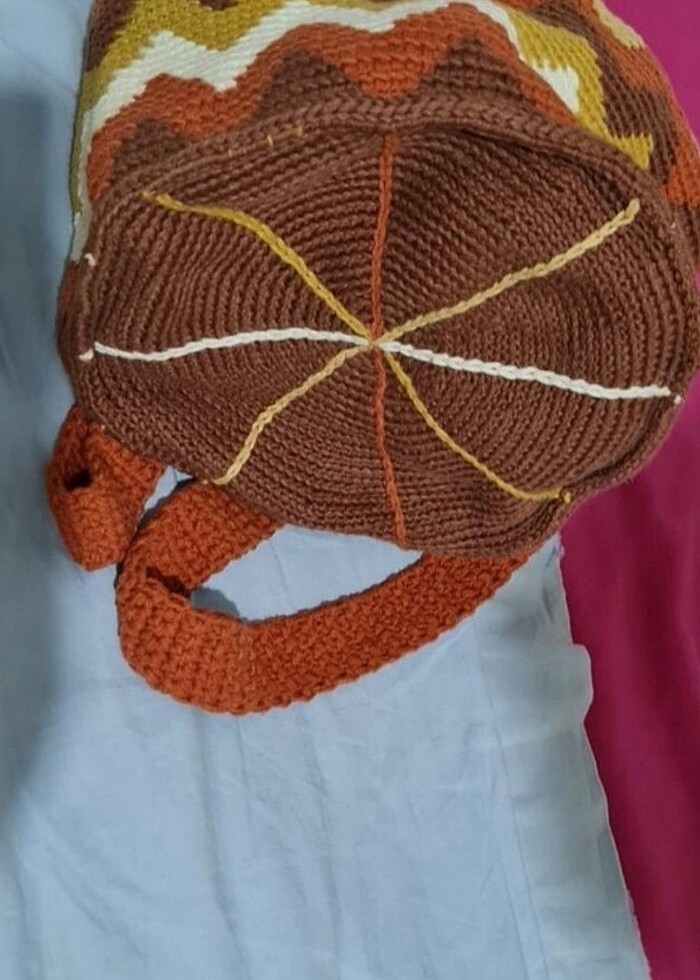 Wayyu örgü çanta - Görsel 3