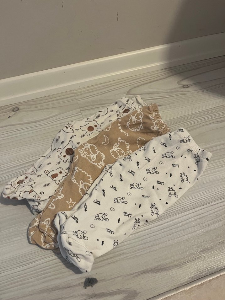 3 lü ayaklı pijama - Görsel 2