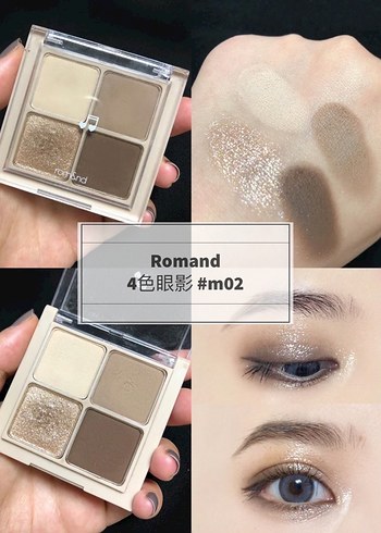 rom&nd Better Than Eyes Far Paleti M02 Dry Buckwheat - Görsel 3