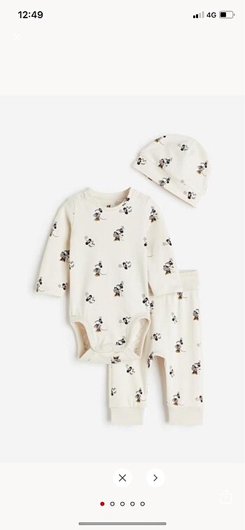 H&M kız bebek takım