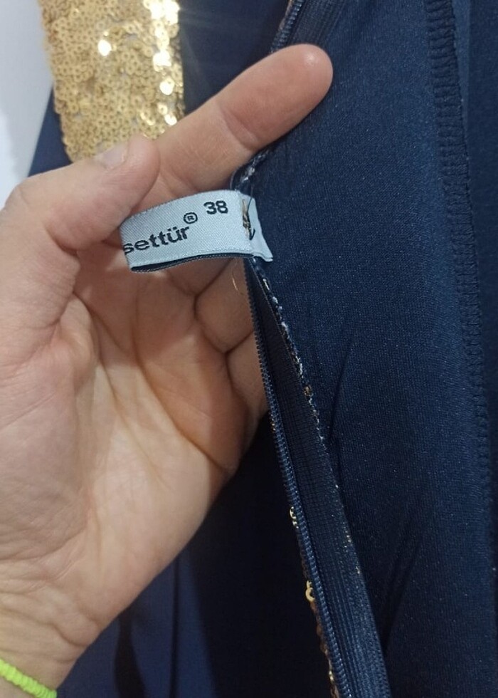 Tesettür uzun abiye - Görsel 3