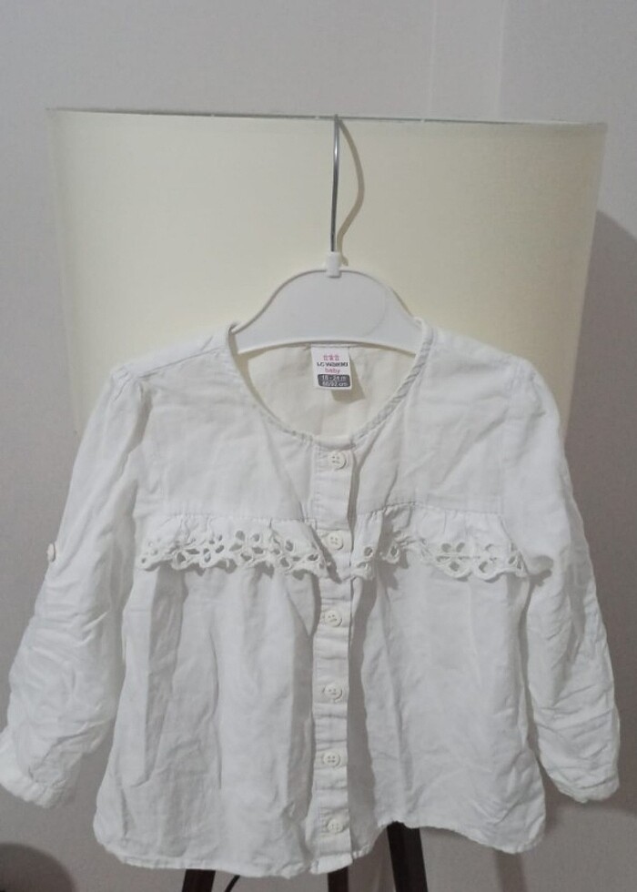 Kız çocuk gömlek - Görsel 3