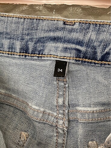 34 Beden mavi Renk Skinny JEANS