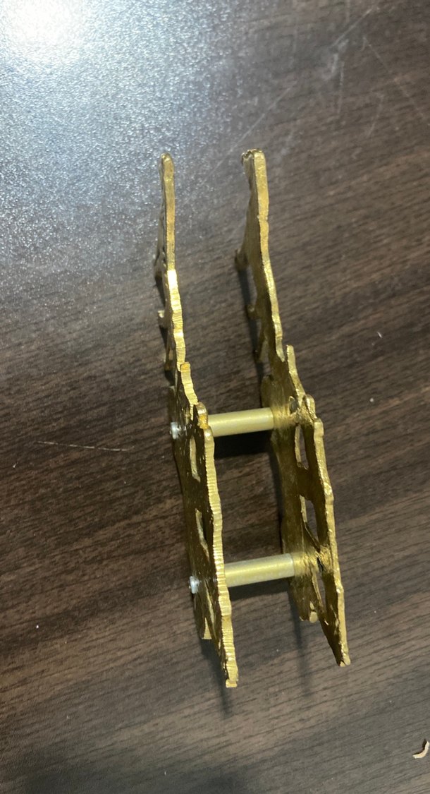 Parlak Altın Renk At Arabası Biblosu - Görsel 2