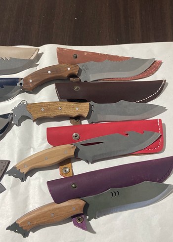 Kahverengi Saplı Çok Amaçlı Bıçak Seti - Görsel 4