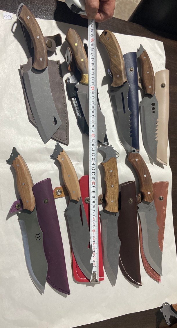 Kahverengi Saplı Çok Amaçlı Bıçak Seti - Görsel 5