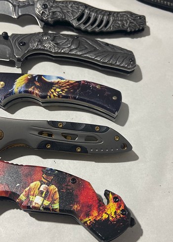 Karanlık Gri Temalı Çakı Seti - Görsel 4