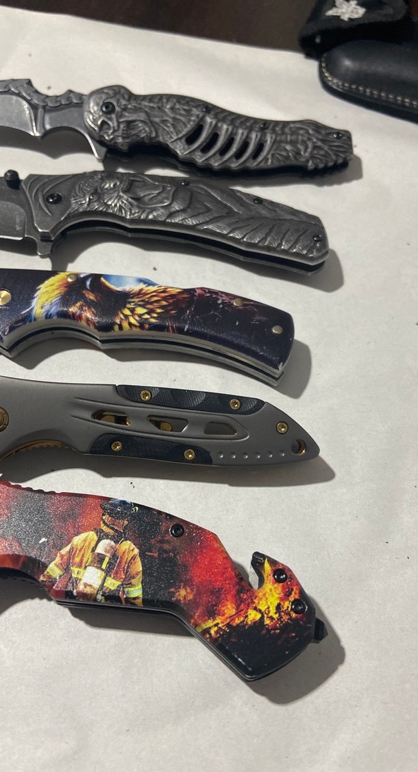 Karanlık Gri Temalı Çakı Seti - Görsel 4