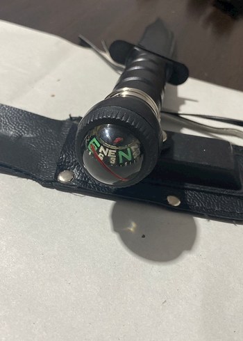 Siyah Saplı Siyah Bıçak ve Kılıf - Görsel 2