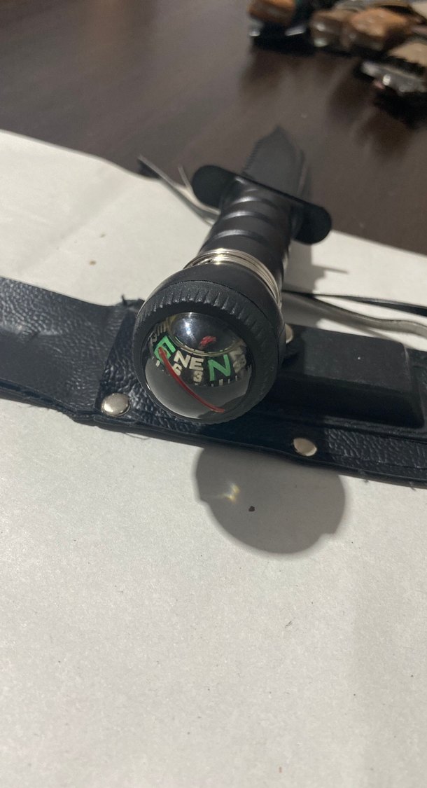 Siyah Saplı Siyah Bıçak ve Kılıf - Görsel 2