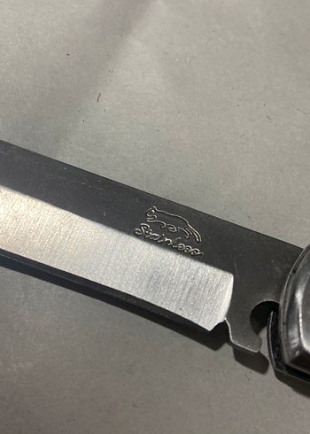 Kahverengi Kolu Katlanabilir Bıçak
Kemik sap - Görsel 2