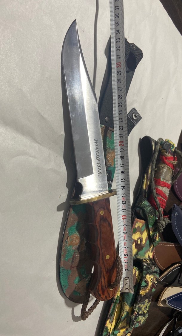 Winchester Ahşap Saplı Av Bıçağı - Görsel 2