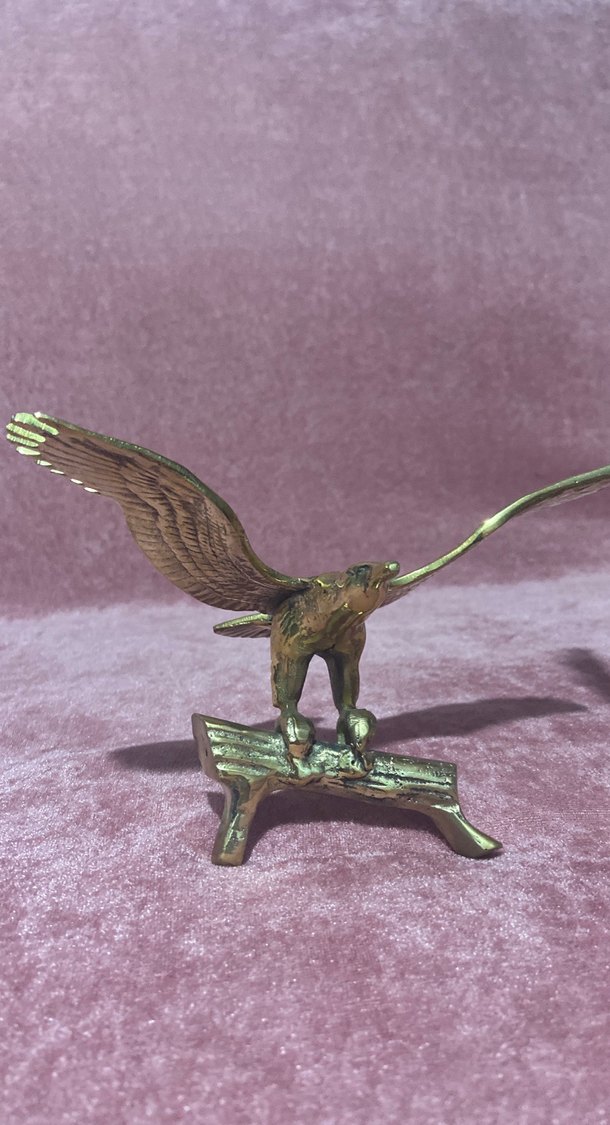 Parlak Altın Renkli Kartal Figürleri - Görsel 4