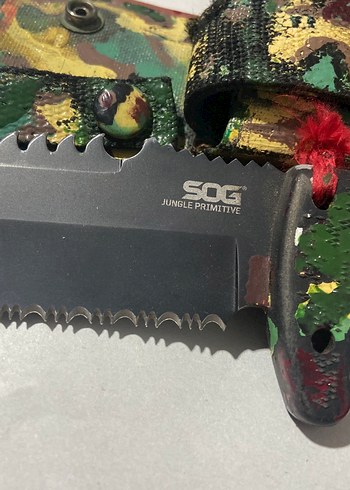 Çok Renkli Koyu Renkli Testere Uçlu Bıçak - Görsel 3