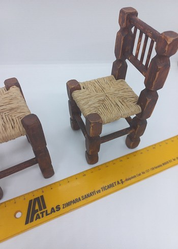 Diğer El Yapımı Ahşap Mini Sandalye