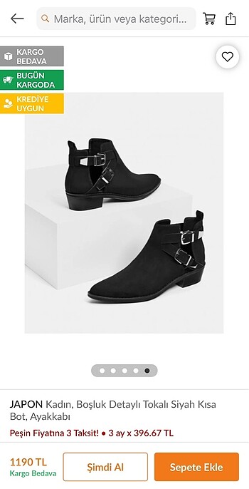35 Beden Bershka siyah bot süet