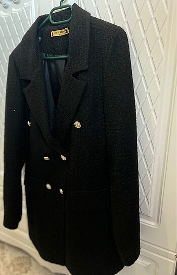 Siyah blazer ceket