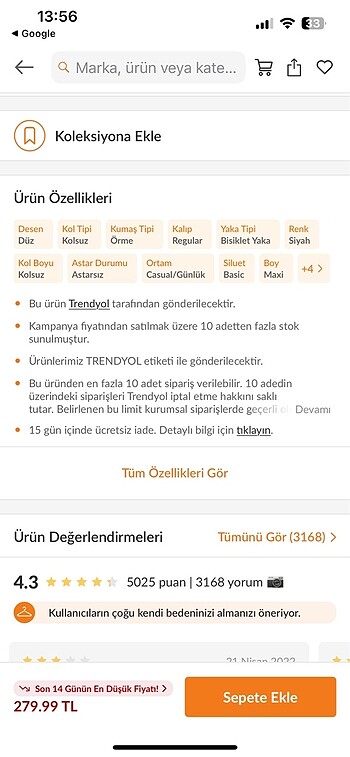 m Beden Elbise astarı