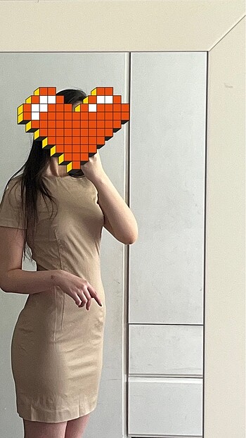 s Beden Ofis Kumaş Elbise