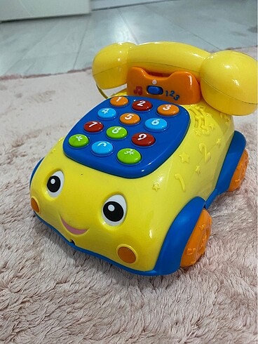 Fisher Price Almanca Tuşlu Telefon