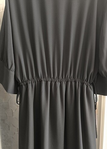 l Beden H&M siyah şifon astarlı elbise