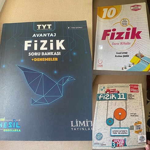 Üniversite hazırlık fizik kitapları