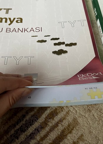TYT Fizik, Kimya, Biyoloji, Tarih Soru Bankası Seti - Görsel 3