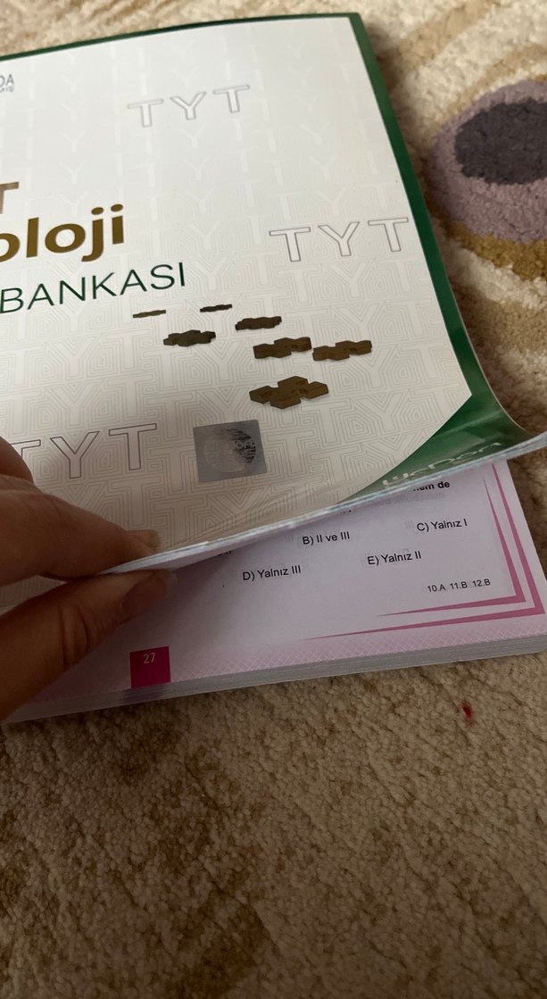 TYT Fizik, Kimya, Biyoloji, Tarih Soru Bankası Seti - Görsel 2