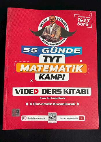 55 Günde TYT Matematik Kampı Video Ders Kitabı