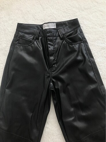 Bershka deri pantolon