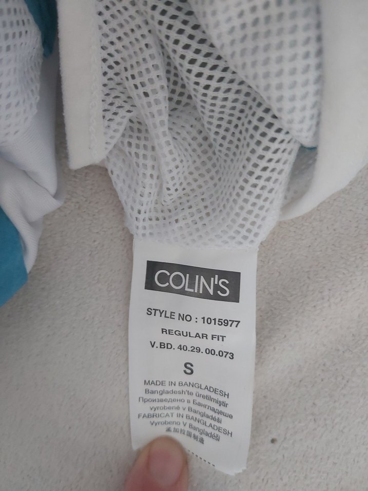 Erkek  Mavi Baskılı Deniz Şortu - Görsel 5